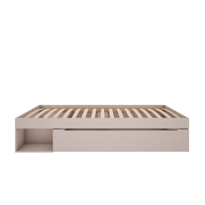Wood Luck Design, Bed 90x200 cm, Cashmere