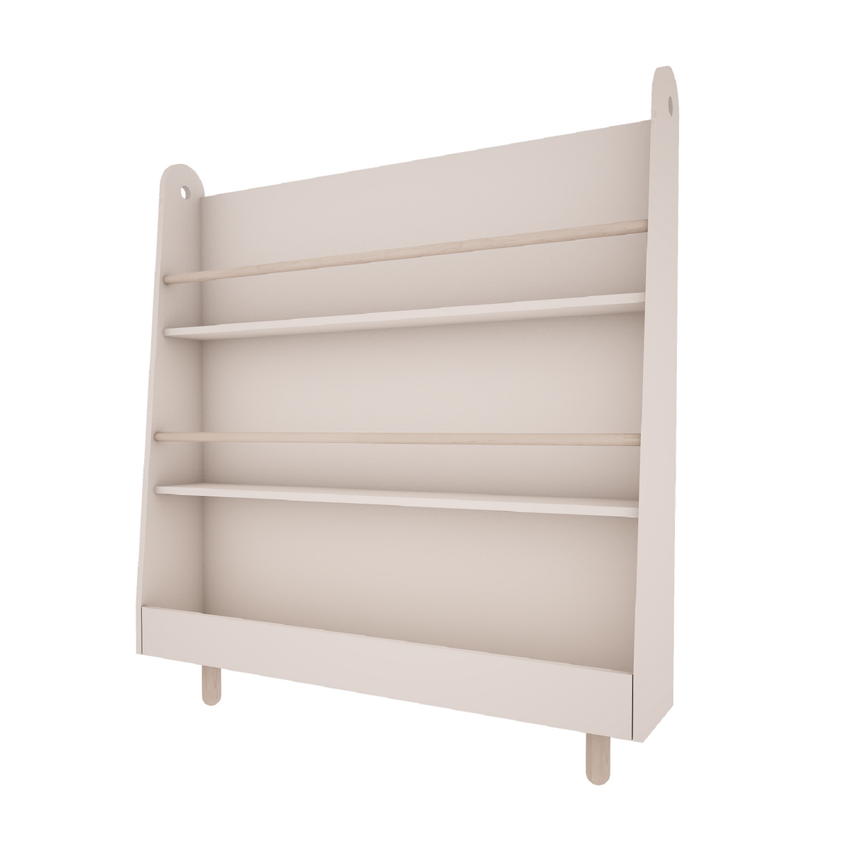 Wood Luck Design, Montessori Bookshelf Bookworm, olika färger