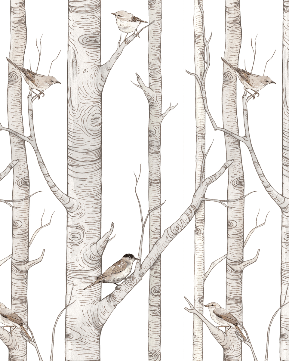 Birch Forest, Tapetti