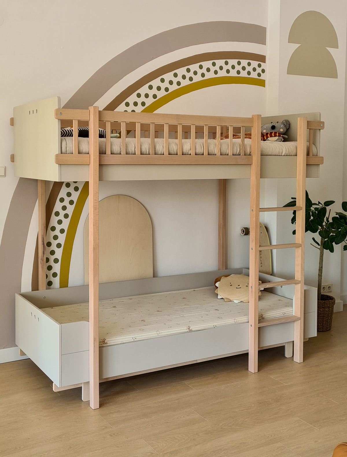 Wood Luck Design, Bunk bed Basic, Cashmere