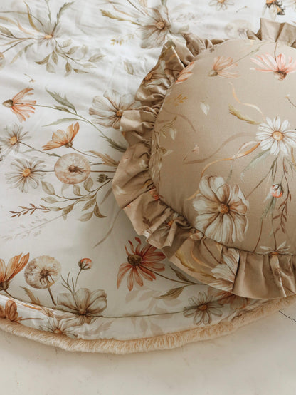 Matuu Gold Meadow on White&Cream, Matto