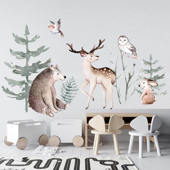 Seinätarra Setti 150x100, Scandinavian Forest