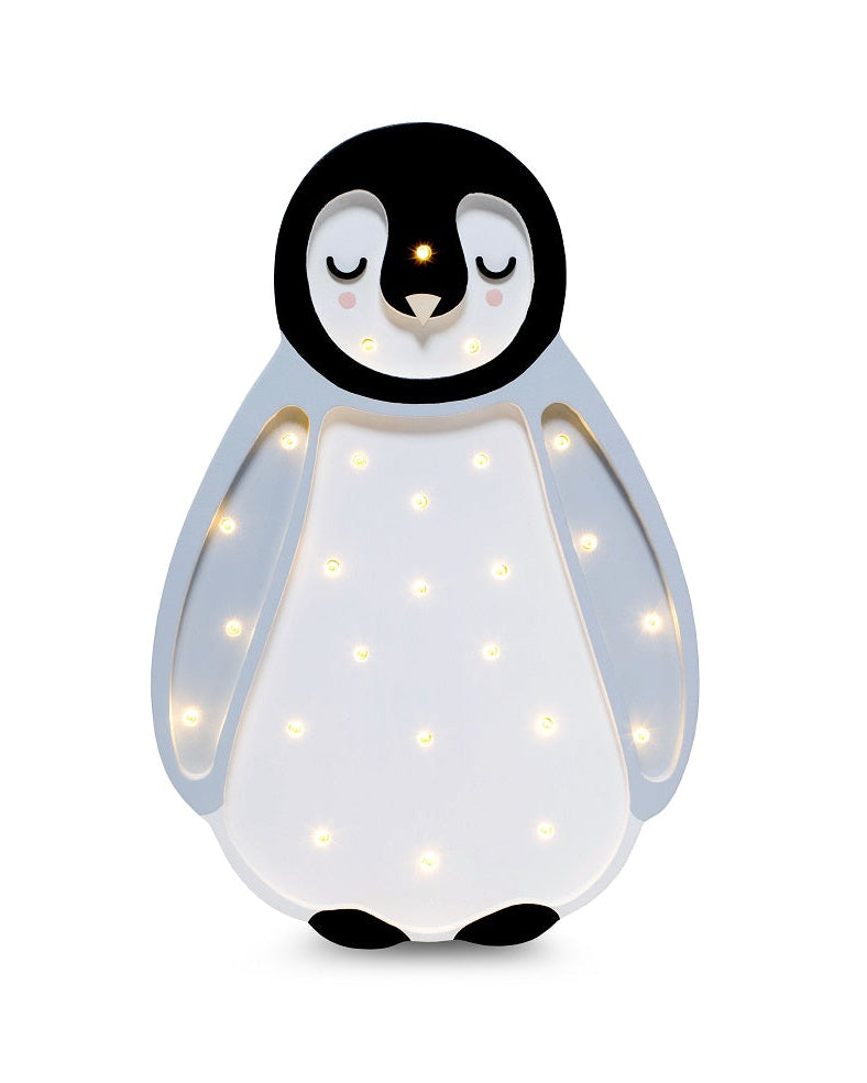 Little Lights, Yövalo Baby Penguin, Light Grey