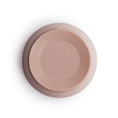 Mushie Silikonikulho Imukupilla, Blush