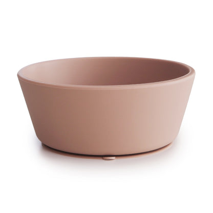 Mushie Silikonikulho Imukupilla, Blush