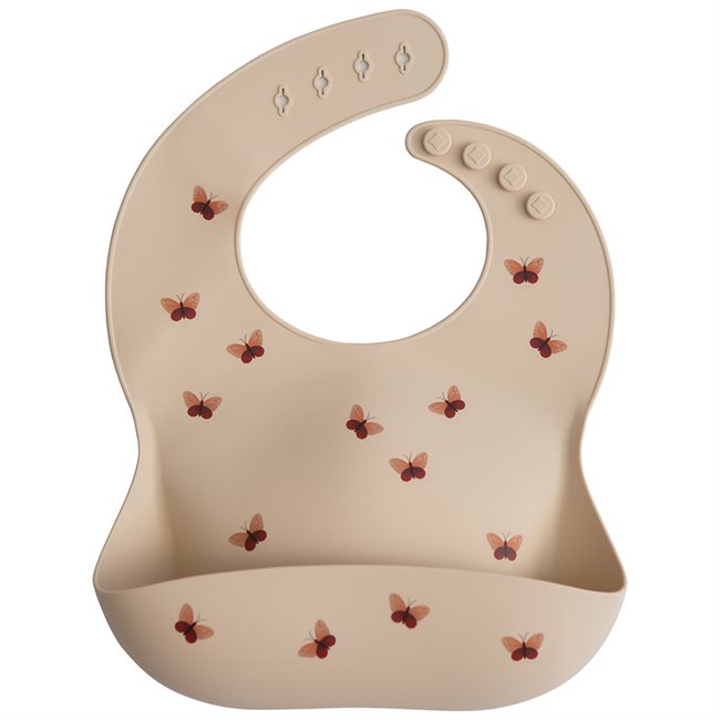 Mushie Bib, Butterflies