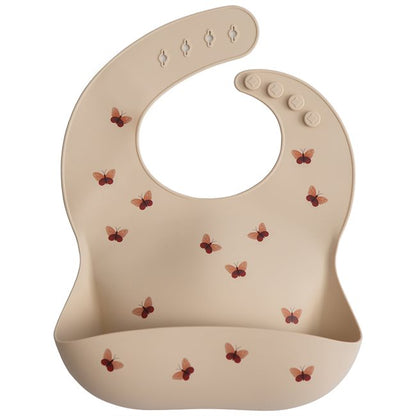 Mushie Bib, Butterflies