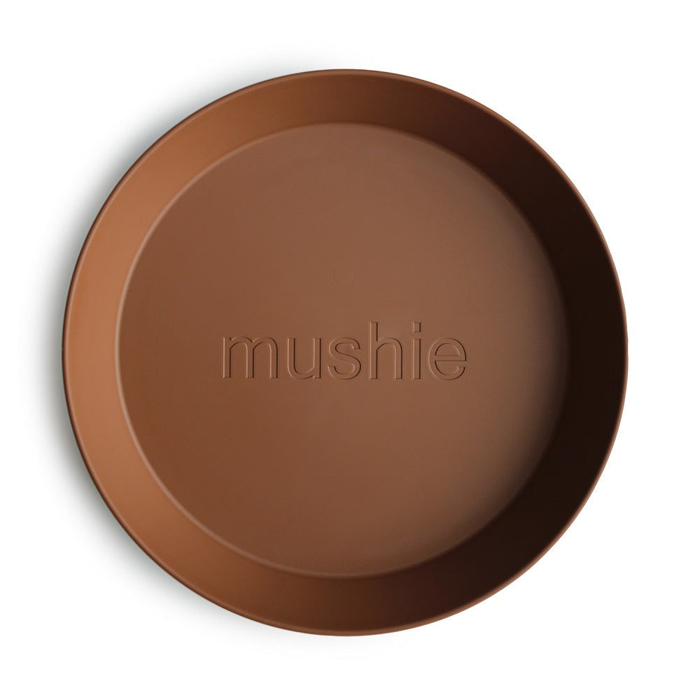 Mushie, Lautanen 2kpl, Round Caramel