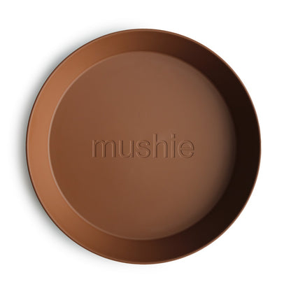 Mushie, Lautanen 2kpl, Round Caramel