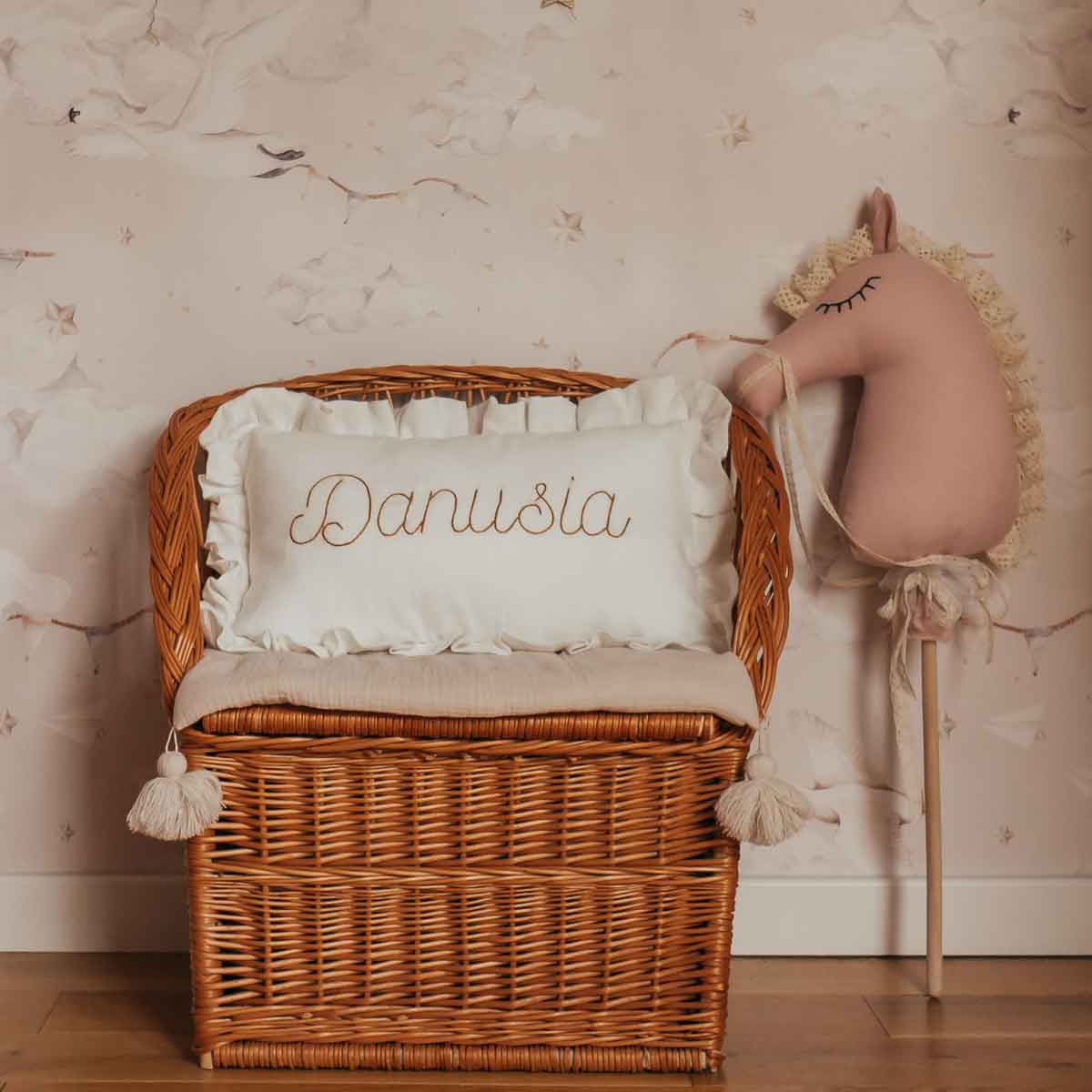Magiska svanar Beige, Tapeter
