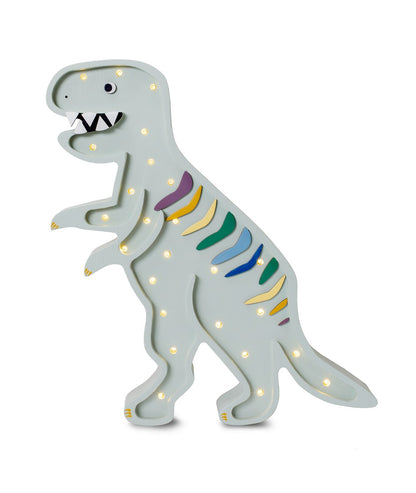 Little Lights Night Light, Dino T. Rex Khaki Pastell