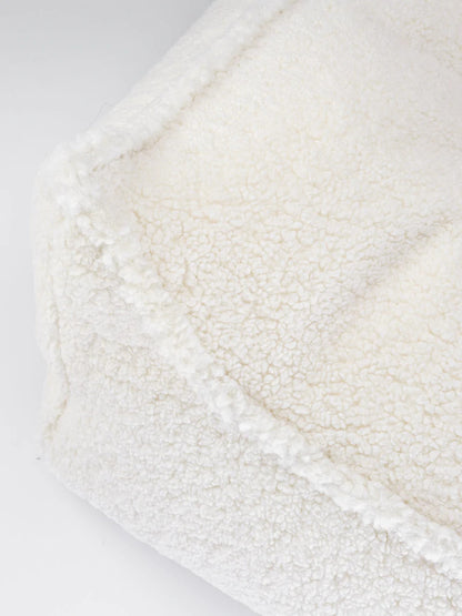 Wigiwama Säkkituoli, Teddy Cream White