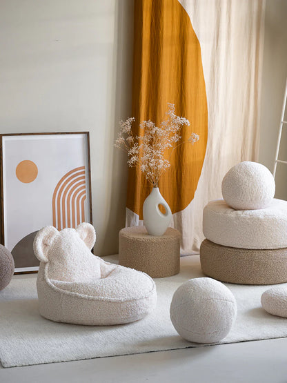 Wigiwama Beanbag, Cream White Bear