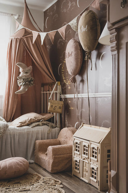 Matuu Bed Canopy, Retro Pink