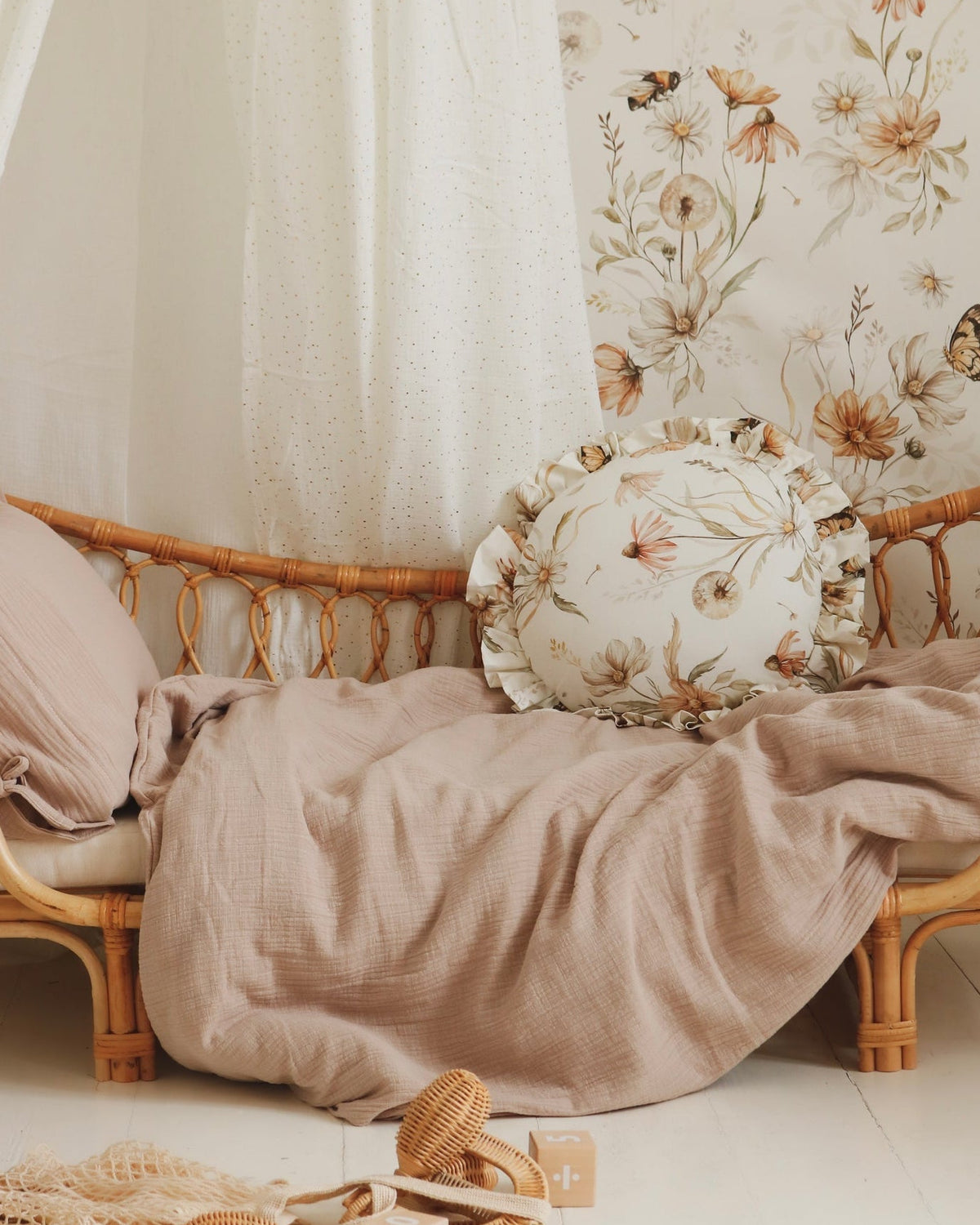 Matuu Pussilakanasetti, Muslin Beige