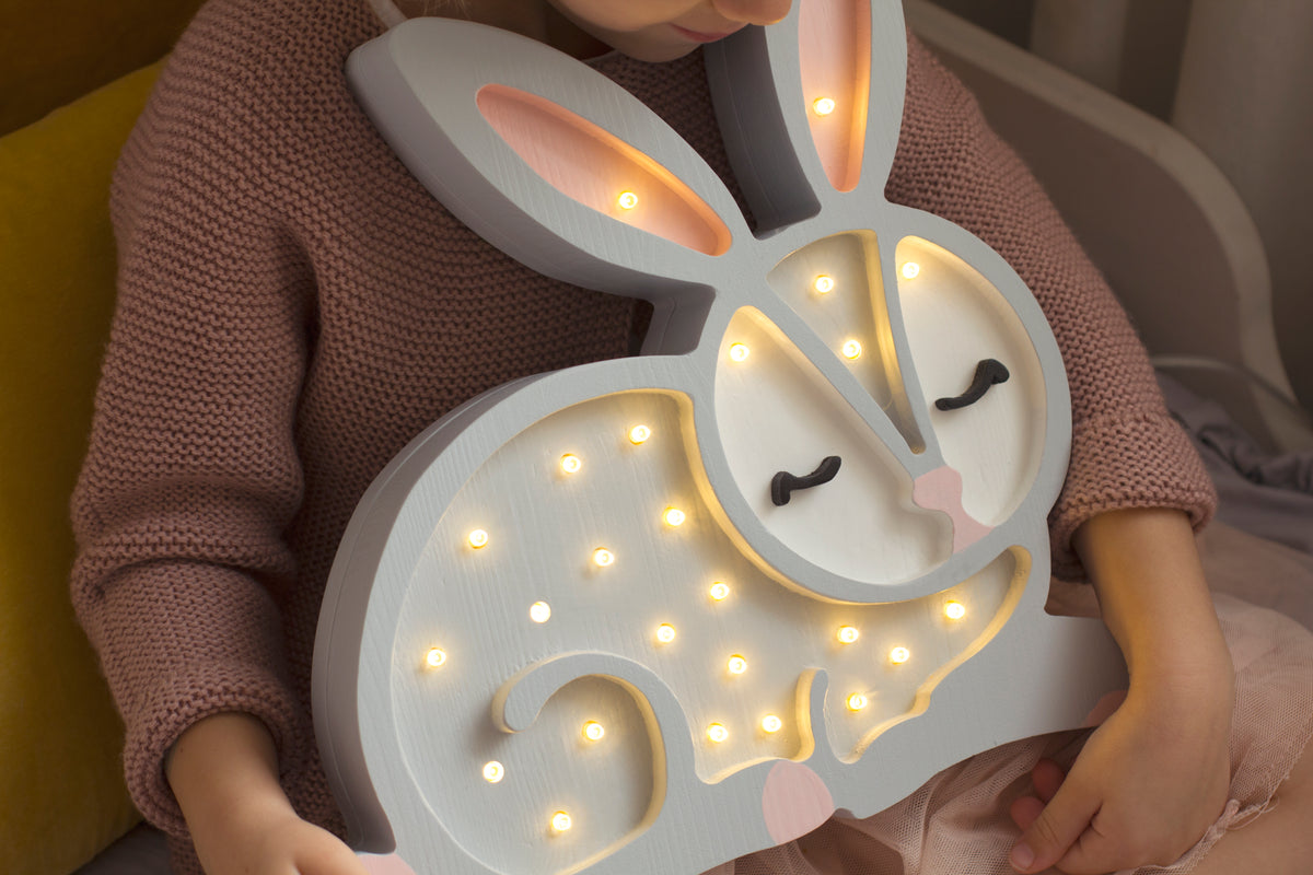 Little Lights, Night Light, Bunny White