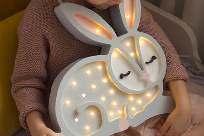 Little Lights, Night Light, Bunny White
