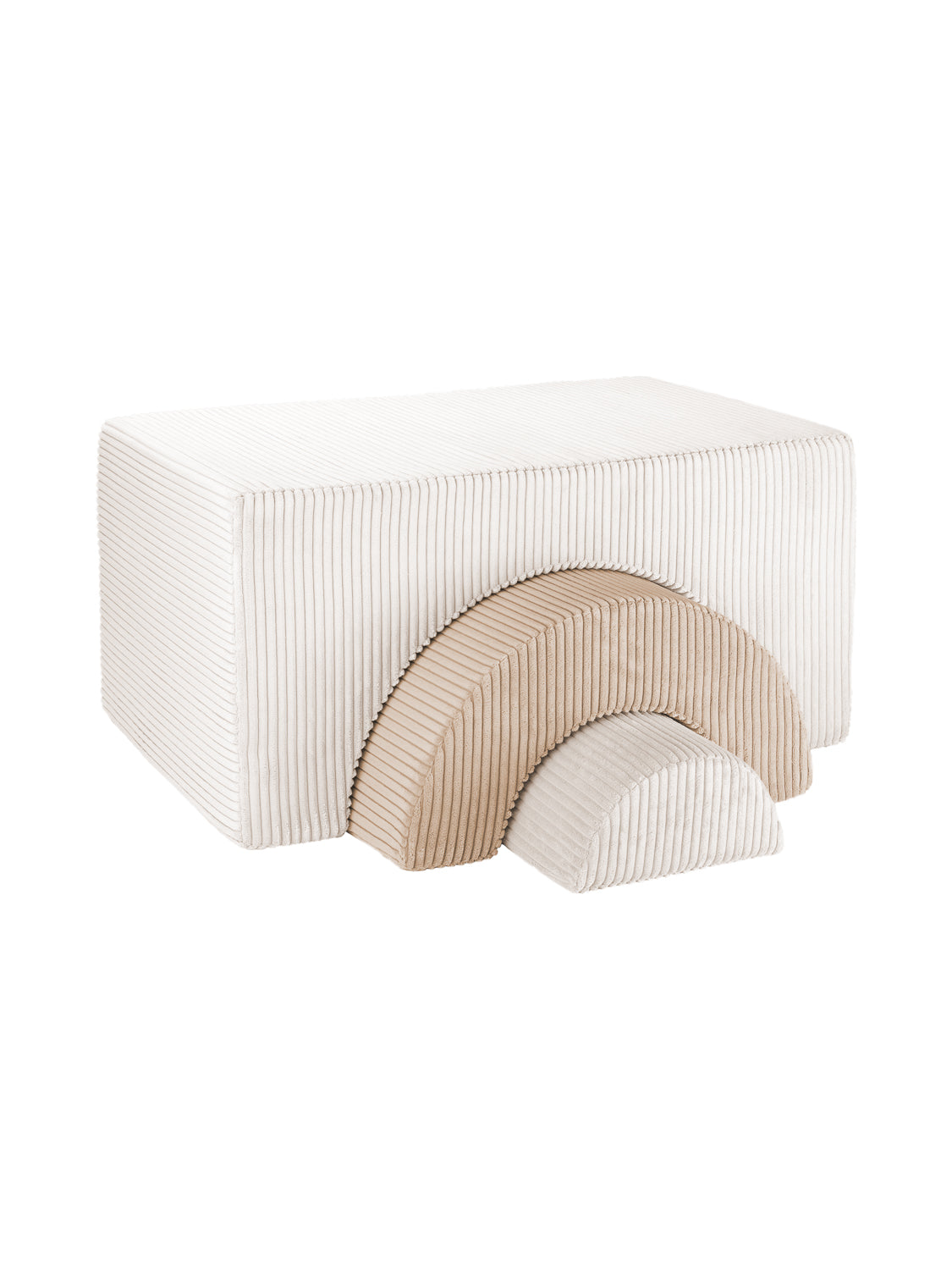 Wigiwama Play Module, Marshmallow Rainbow