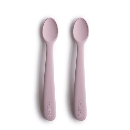 Mushie, Silikon, Sked Set 2st, Soft Lilac