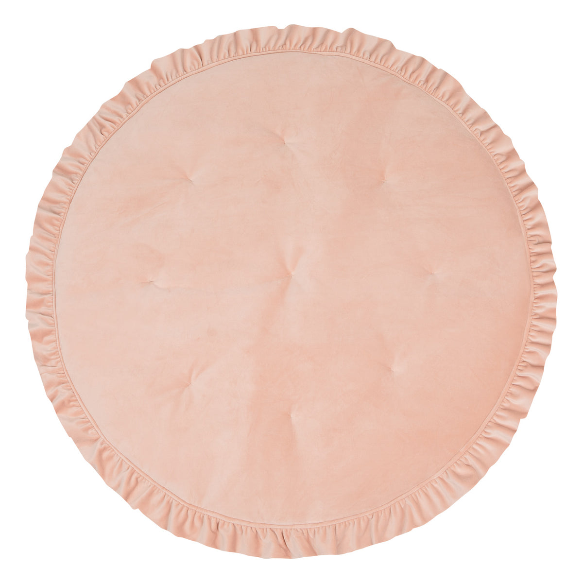 Moi Mili Leikkimatto, Velvet With Frill "Apricot"