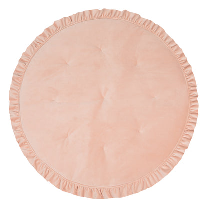 Moi Mili Leikkimatto, Velvet With Frill "Apricot"