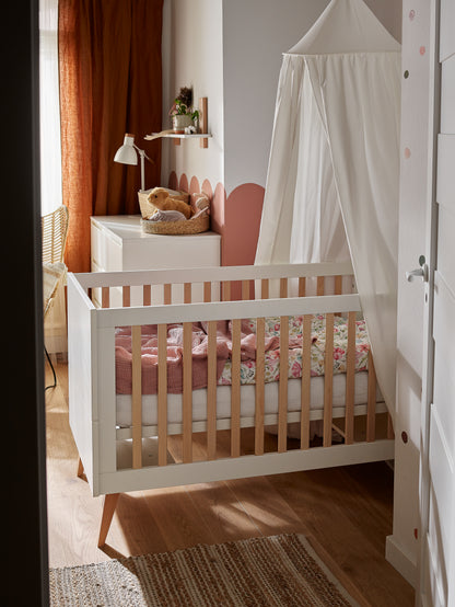 Pinio, Swing Cot 2 IN 1, 70x140, White