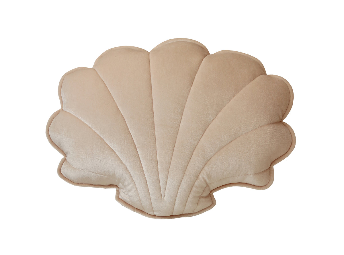 Moi Mili Sisustustyyny Small, Velvet Shell "Cream Pearl"