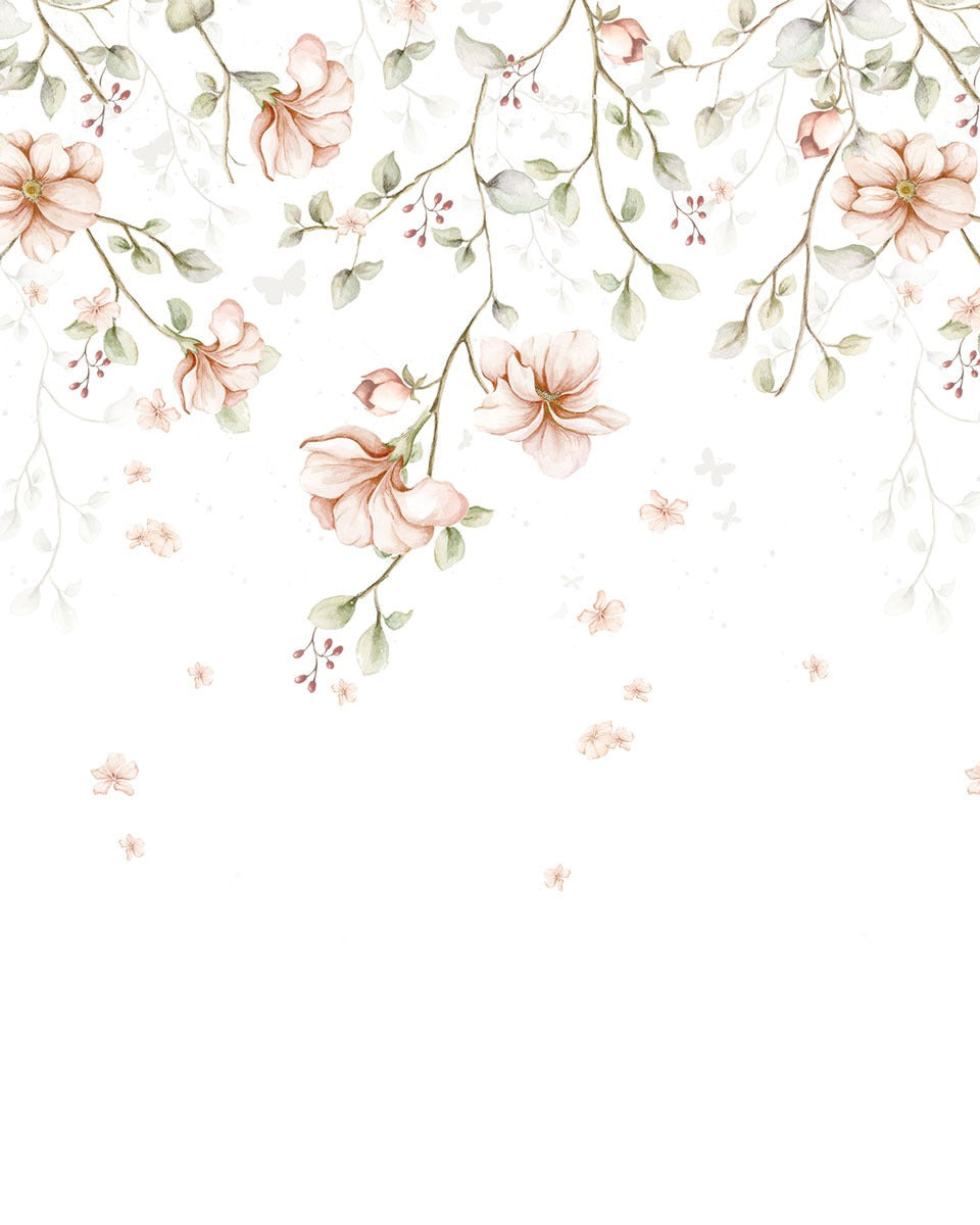 Paradise Garden Pastel Twigs, Tapetti