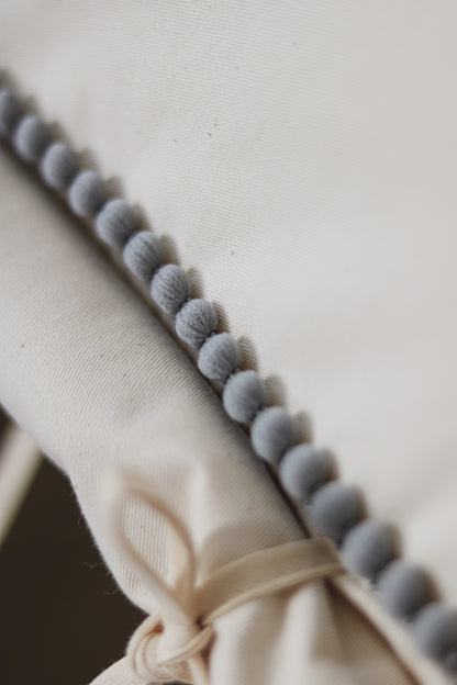 Moi Mili Leikkiteltta Tiipii, Grey Pompom