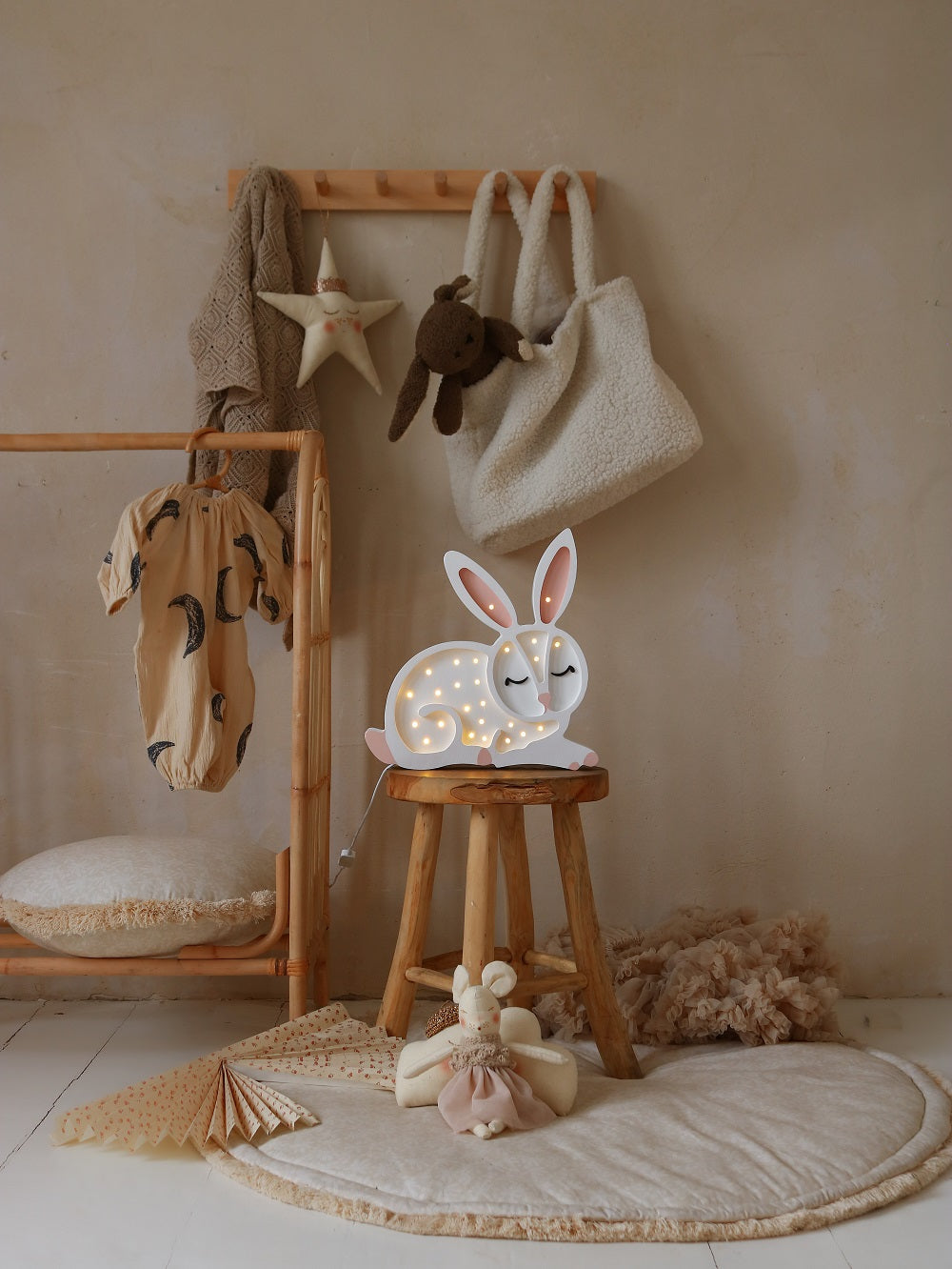 Little Lights, Night Light, Bunny White