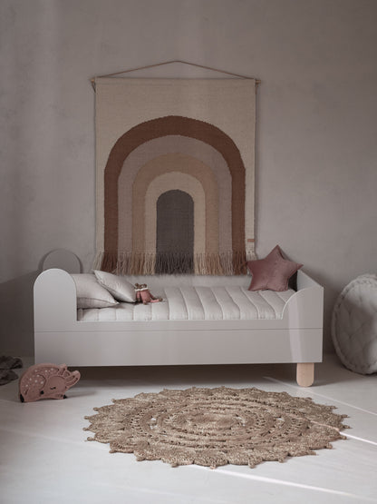 Wood Luck Design, Juniorisänky 80x160 cm, Basic Cashmere
