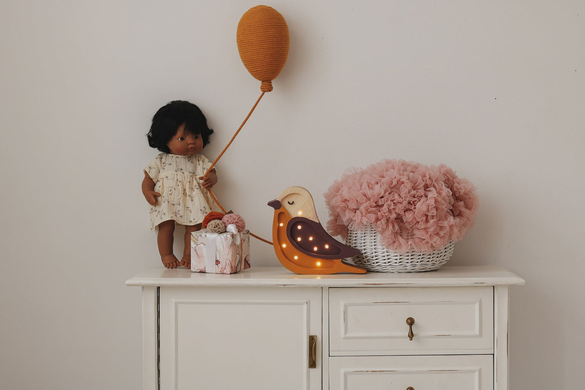 Little Lights, Yövalo MINI Bird Maroon