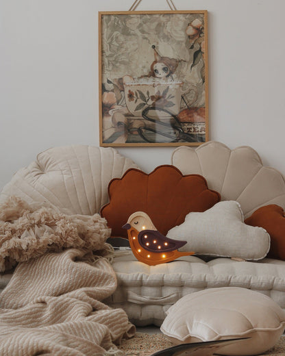 Little Lights, Yövalo MINI Bird Maroon