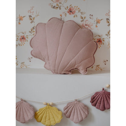 Moi Mili Sisustustyyny Small, Linen Shell "Powder Pink"