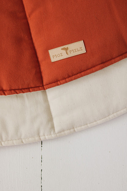 Moi Mili Leikkimatto,  Cotton Round "Red Fox"