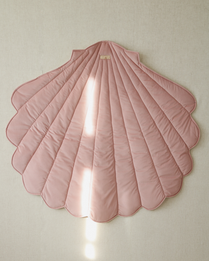 Moi Mili, Leikkimatto, Velvet Shell "Soft Pink"