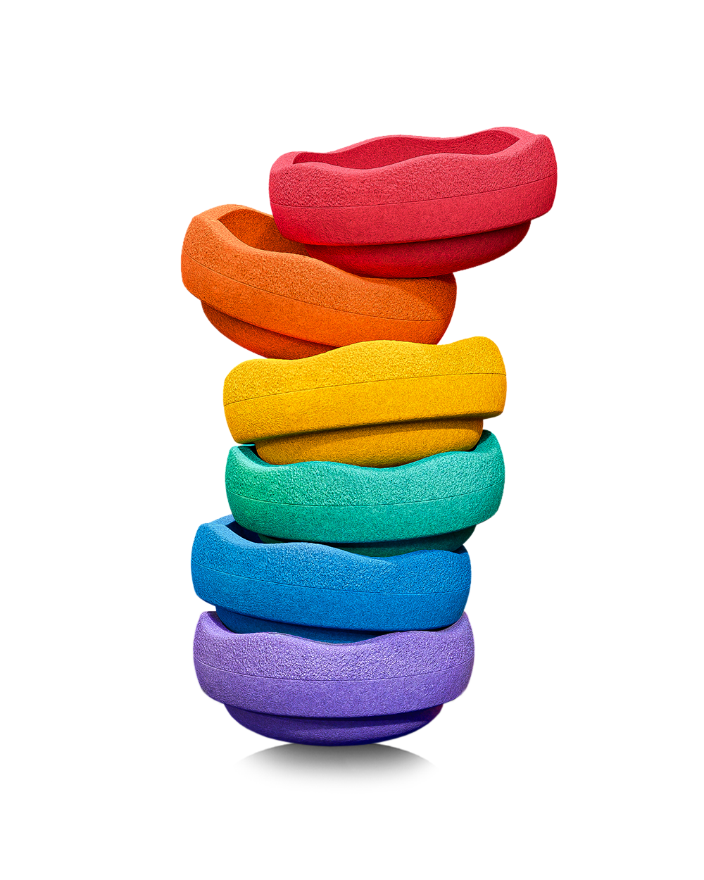 Stapelstein, 6 kpl Setti, Rainbow