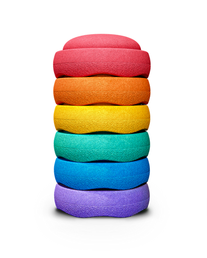Stapelstein, 6 kpl Setti, Rainbow